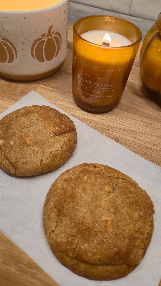 Pumpkin spice cookies